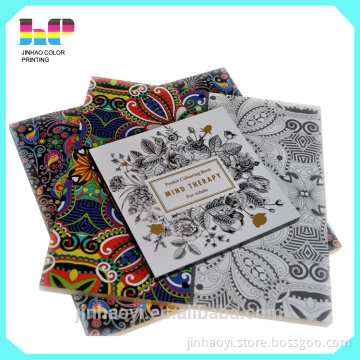 cheap CMYK softcover hot stamping book printing service/softcover book printing